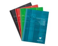 Carnet de bord enseignant piqué A5 64 pages Couleur aléatoire - Assortis