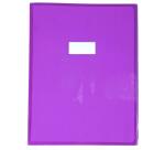 Protège-cahiers cristalux PVC 22/100ème 24x32 cm