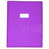 Protège-cahiers cristalux PVC 22/100ème 24x32 cm