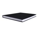 Registre 29,7x21cm 5x5 folioté 300 pages - Noir toilé
