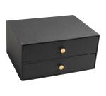 Module à tiroirs Office by Me, 2 tiroirs, noir