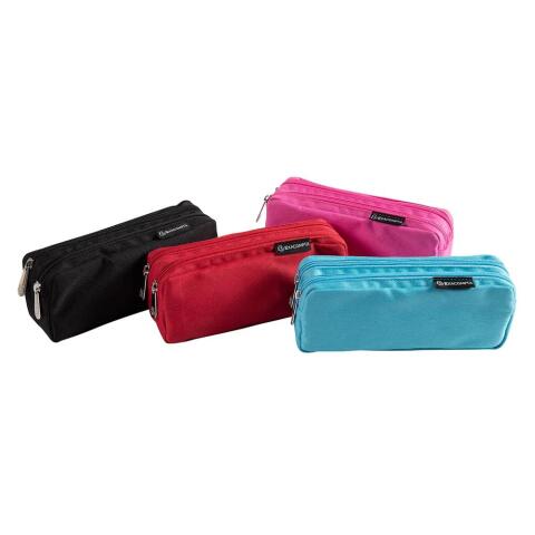 Estuche rectangular con 2 compartimentos COLOR - Colores surtidos