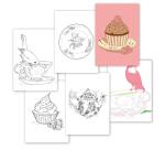 DESIGN HOME BOOK, Bloc de 12 feuilles 250g/m2 au format 21x30cm