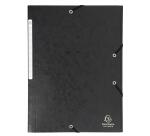 Chemise à élastiques Maxi Capacity, A4, noir