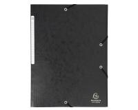 Cartella 3 lembi con elastici Maxi capacity cartoncino lustré 425g/mq - A4