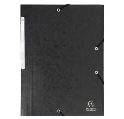Cartella 3 lembi con elastici Maxi capacity cartoncino lustré 425g/mq - A4