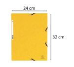 Chemise à élastiques 3 rabats carte lustrée 355g/m2