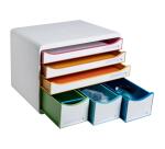 Module de classement Storebox 6 tiroirs Black Office