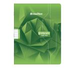 Cahier de brouillon piqué 7000 17x22 cm 48 pages grands carreaux 56 g - Vert