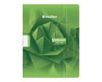 Cahier de brouillon piqué 7000 17x22 cm 48 pages grands carreaux 56 g - Vert