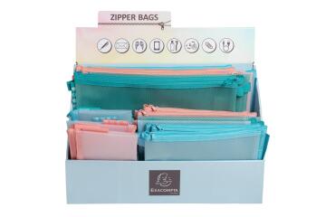 Expositor EVA - 36 Bolsas (3 tamaños de 12) - Colores surtidos