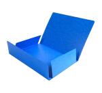 Chemise simple sans élastique avec 3 rabats carte lustrée 400gm2 - A4