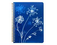 Cyanotype, Carnet reliure intégrale A5 14,8x21cm, 148 pages, ligné, ass.