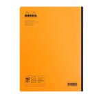 Rhodia Classic Composition book 19x25 cm petits carreaux 5x5 160 pages 80g non microperforé - Orange