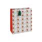 Flocons, sac moyen 21,5x10,2x25,3 cm - Blanc