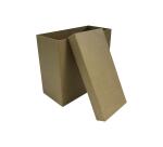 * Boîte rectangle 25x12x22cm - Kraft