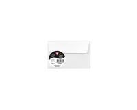 Paquet de 5 enveloppes Pollen 90x140mm 120g/m2 - Blanc irisé