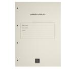 Recharge de 100 feuillets A4 80g pour reliure juridique 4 anneaux - Ivoire