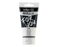 Darwi For You tube de peinture acrylique 75 ml - Noir de fumée