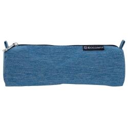 Pencil case half round Denim 500 col ass - Assorted colours