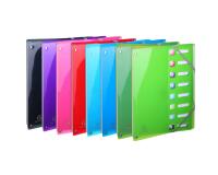 Trieur extensible en polypropylène 8 compartiments IDERAMA PP - A4 - Couleurs assorties