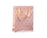 Sac cadeau "Primerose" 17 x 6 x 22 cm - Rose
