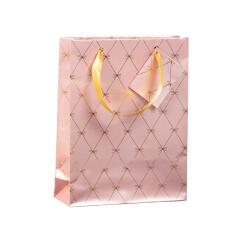 Gift bag "Primerose" 17 x 6 x 22 cm - Pink