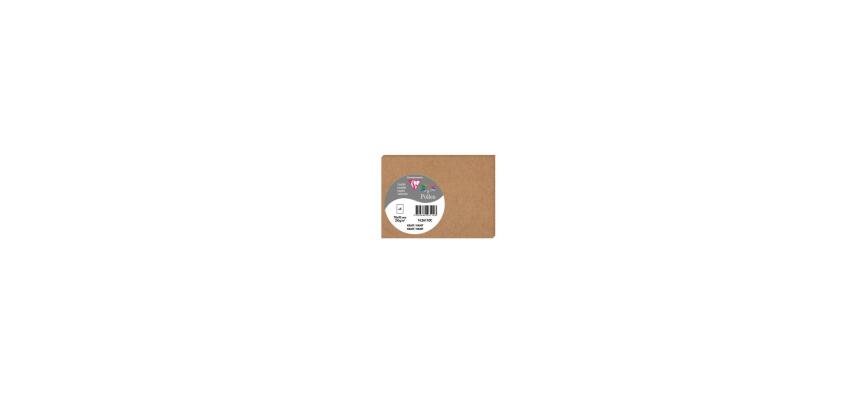 Sachet de 5 cartes simples Pollen 70x95 210g/m2