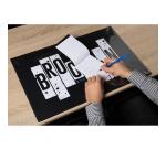 Sous-main rigide PVC 37,5x57,5cm Brooklyn - Visuel