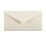 20 enveloppes DL(110x220mm) Vélin pur coton gommées - Crème