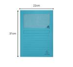 Exacompta Forever Recycled Window Folder, A4 (Pack 100)