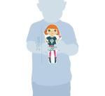 * Poupée à peindre, Maya - Rose