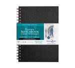 Epsilon Series carnet spiralé 50F 17,8x25,4cm 150g - Blanc