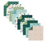 ORIGAMI, Pochette de 60 feuilles 70g/m2 au format 15x15cm - Herbier - Multicolore