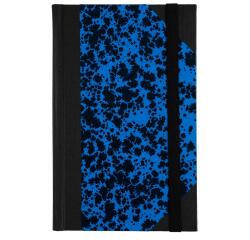 Carnet Marbre 170x110, 192 pages lignées - Bleu