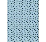 823 - Pochette 20 feuilles Décopatch Texture - Bleu