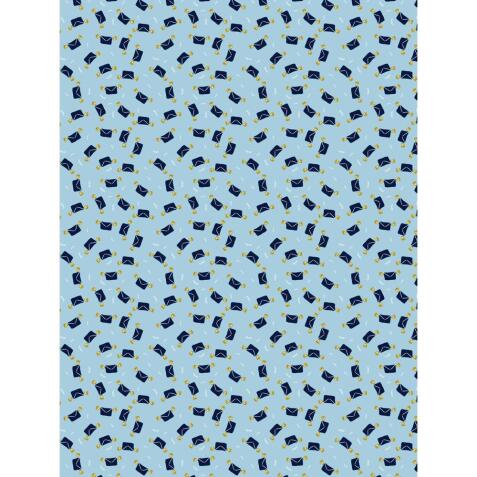 823 - Pochette 20 feuilles Décopatch Texture - Bleu