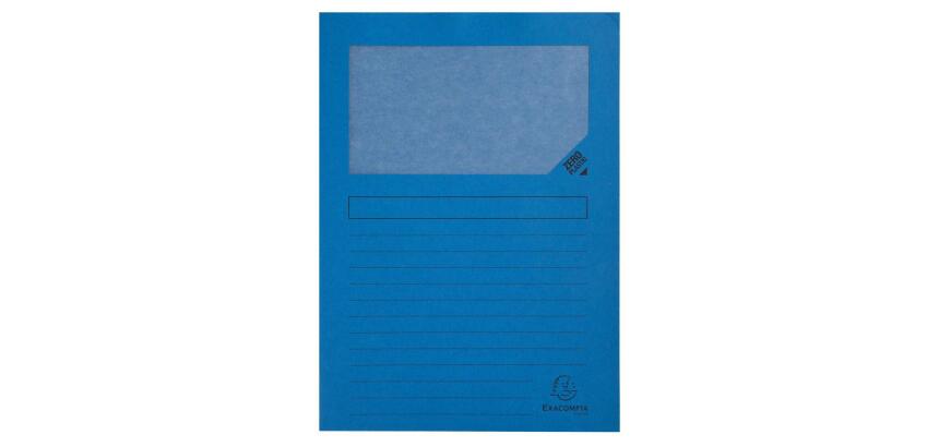 Exacompta Forever Recycled Window Folder, A4 (Pack 100)