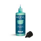 Darwi Flacon de 80 ml de Peinture Acrylique Universelle Opaque - Vert menthe