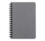 Cahier reliure intégrale Age Bag 9x14 100 pages ligné - Gris