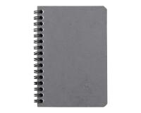 Cahier reliure intégrale Age Bag 9x14 100 pages ligné - Gris