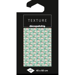 Papier Texture Décopatch n°800 -1 feuille 40x60cm - Vert