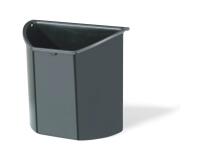 Compartimiento Ecológico que puede equiparse de una tapa + 2.5 litros + dimensiones 222x115x195mm - Gris antracita