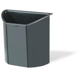 Compartiments Ecologic pour poubelles de bureau - Gris anthracite