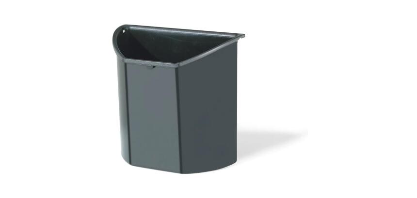 Compartiments Ecologic pour poubelles de bureau - Gris anthracite