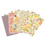 Maxi pack 100 feuilles Decopatch jaune