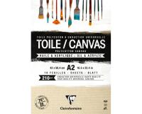 Toile à peindre Grain de sable bloc collé 10F A2 210g