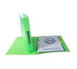Classeur 2 anneaux plastifié Exacompta Kreacover® personnalisable A4 maxi - Dos 4 cm couleurs assorties