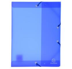 Boite de classement en polypropylène Dos 25mm Chromaline - A4 - Bleu