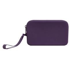 Pochette silicone TITANE 15x9x2,5cm ass - Couleurs assorties